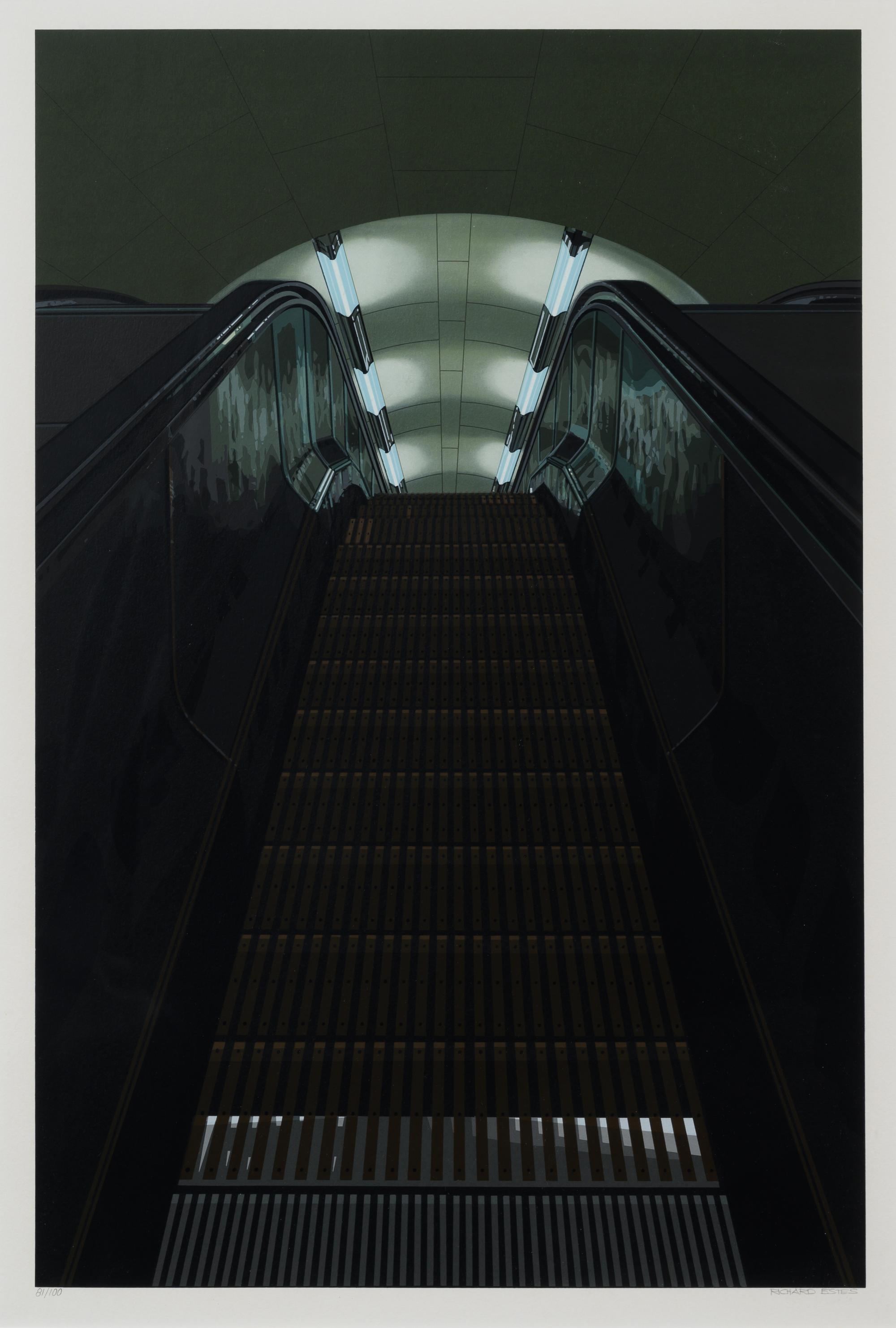 Urban Landscapes No. 2 (complete portfolio of 8 prints with original cloth portfolio)