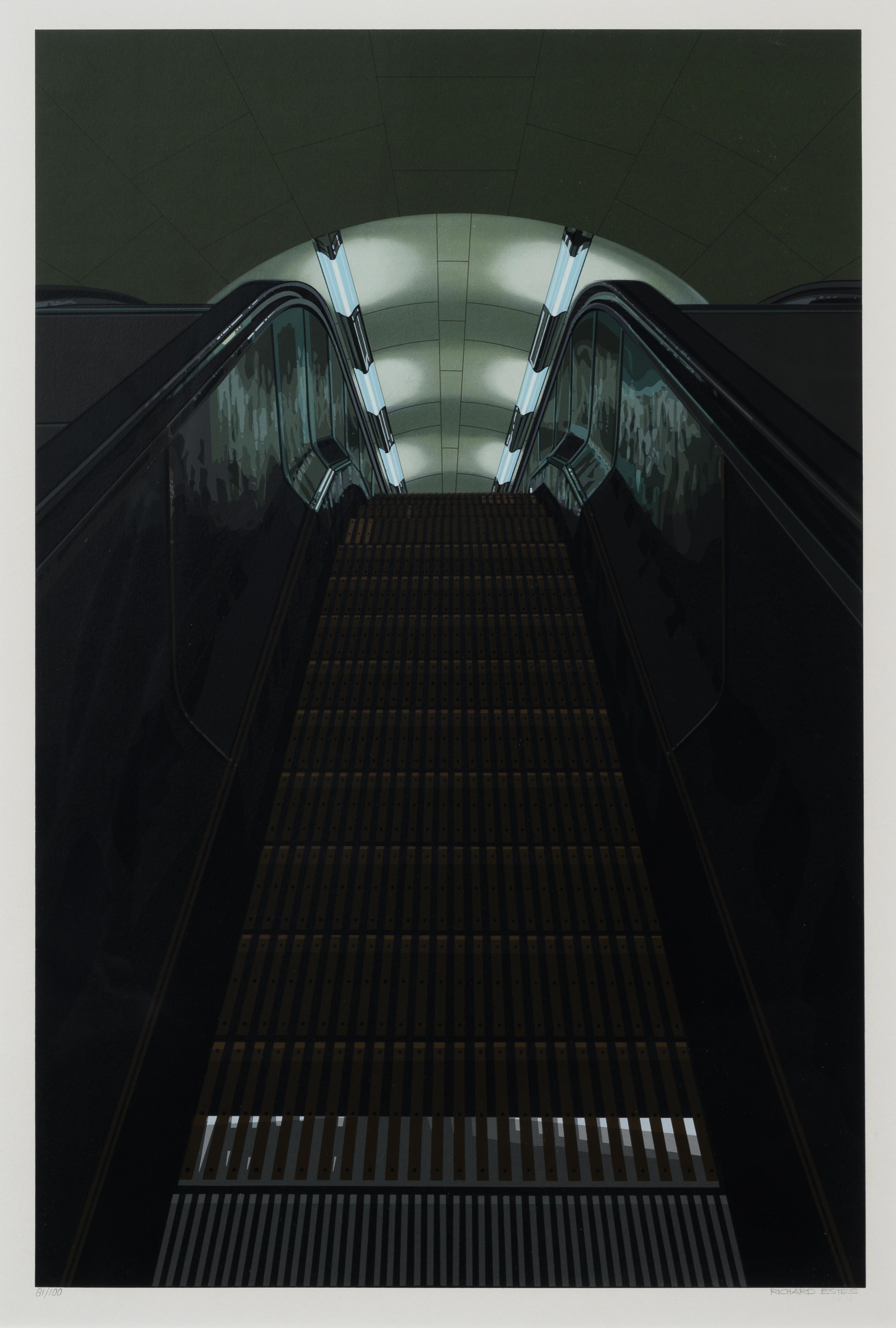 Urban Landscapes No. 2 (complete portfolio of 8 prints with original cloth portfolio)