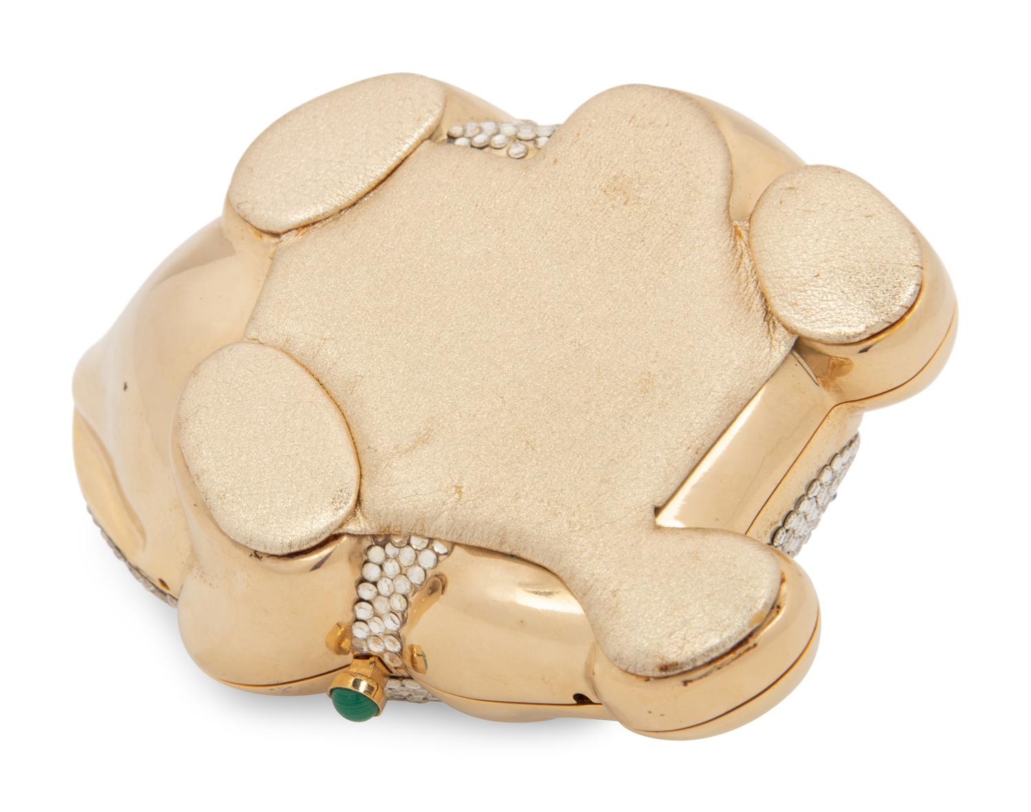 Judith Leiber Frog Minaudière, 1984