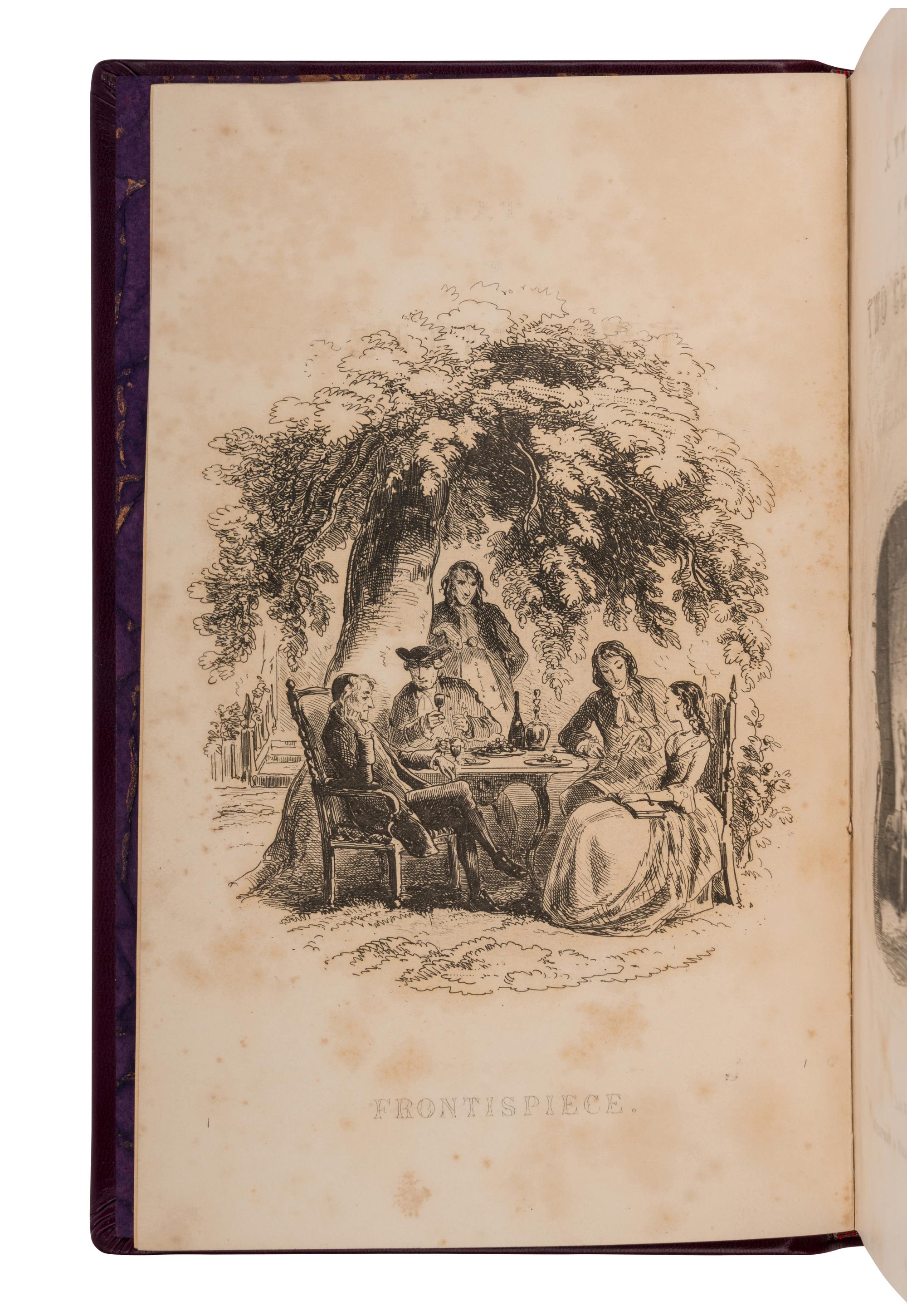 DICKENS, Charles (1812-1870). A Tale of Two Cities. London: Chapman & Hall, 1859.