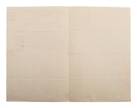 [COLONIAL AMERICA]. Manuscript identifying a budget allotment for Oglethorpe's regiment in Georgia.