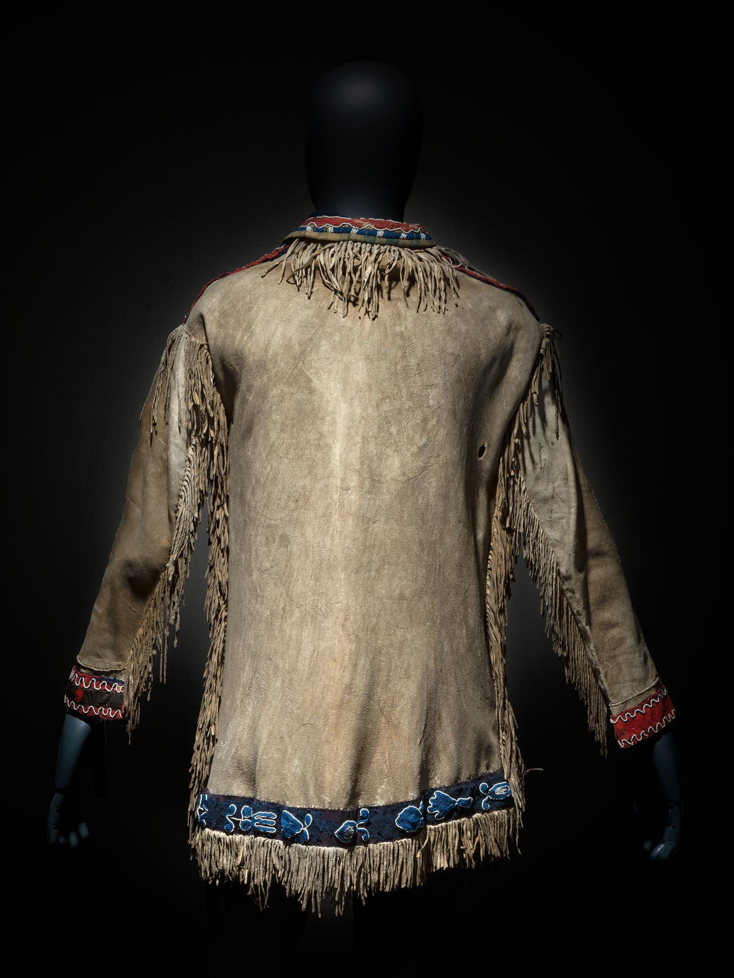 Northern Cree Beaded Hide Scout Jacket