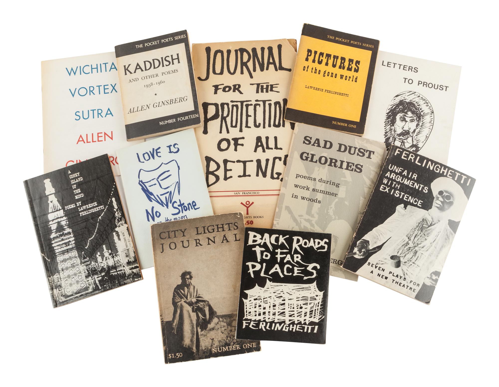 [THE BEATS]. A group of works by Barry Gifford, many SIGNED OR INSCRIBED, including: