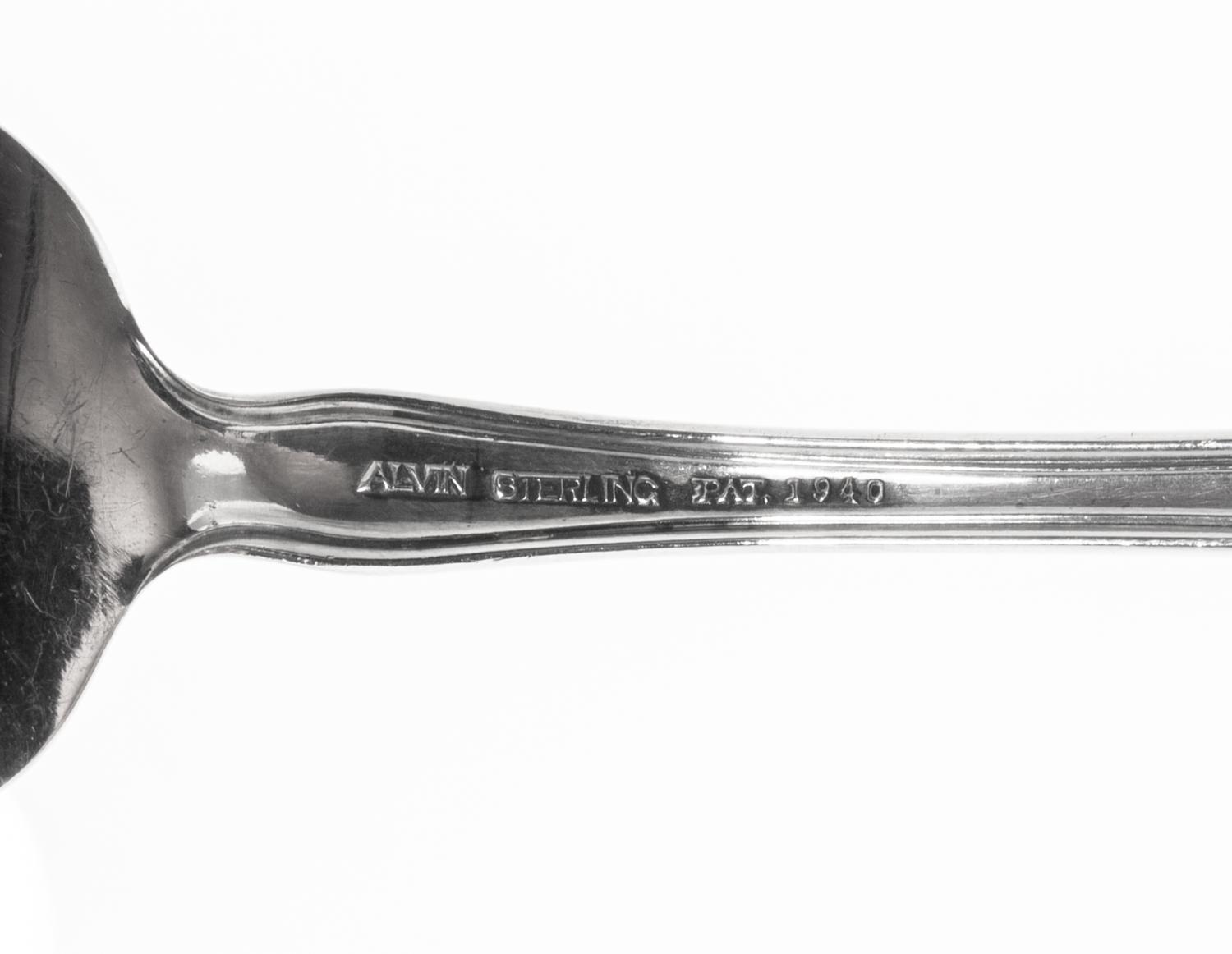 An American Silver Flatware Service