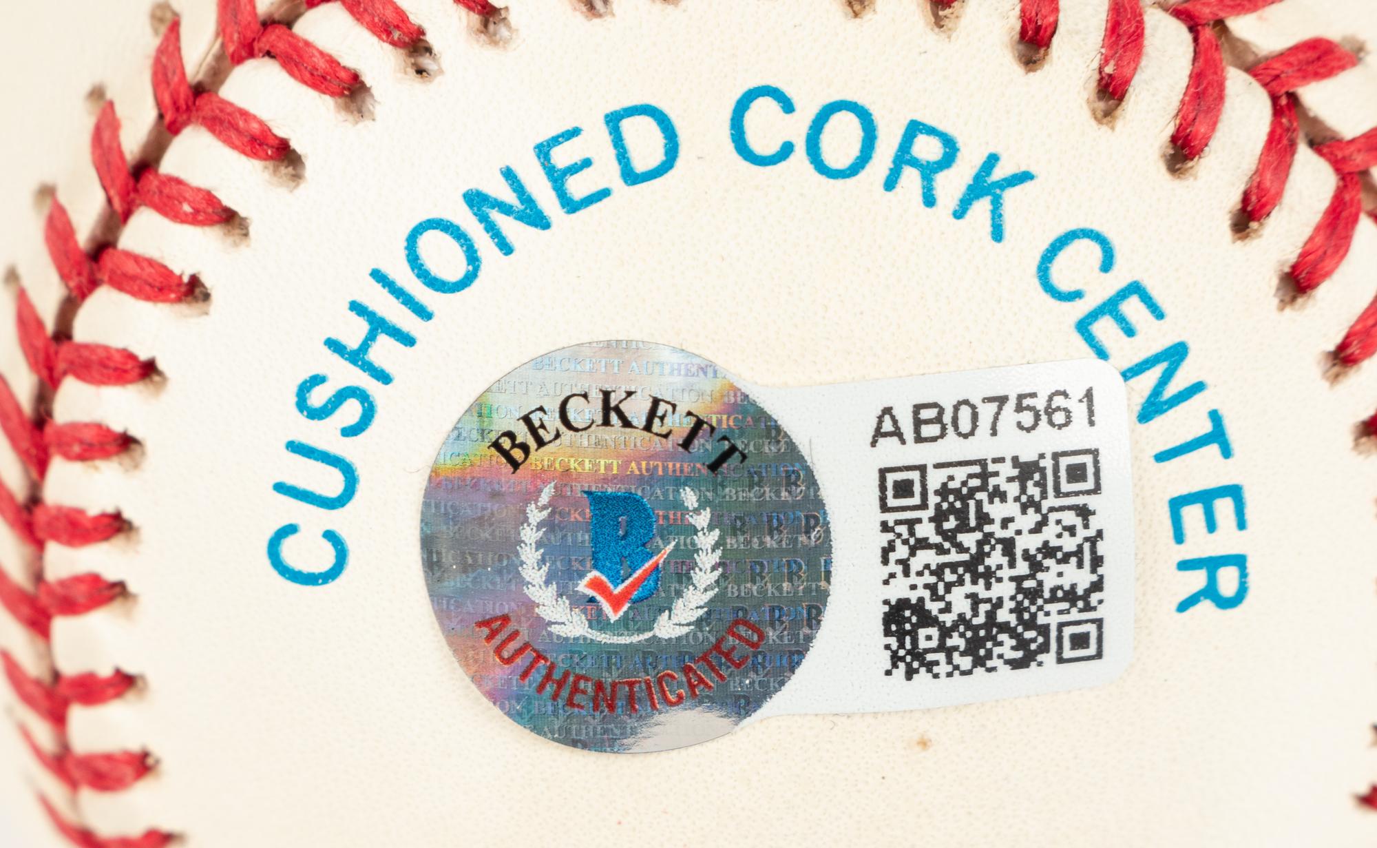 A Multi-Signed 1950s New York Yankees Autograph Baseball (Beckett Authentication Services BAS Certified),