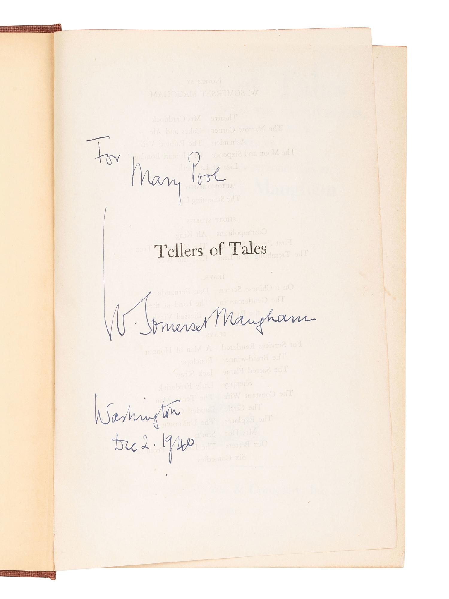 [AUTOGRAPHS]. A collection of autographs of military figures, authors, and other personalities.