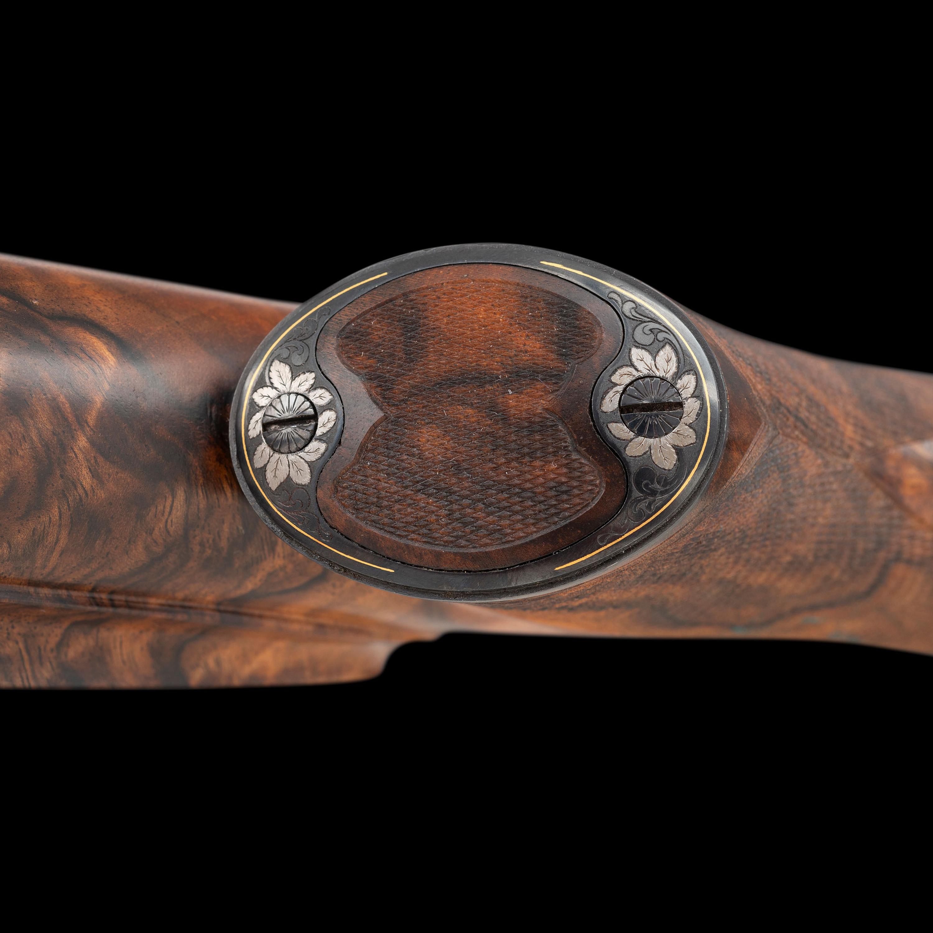 *Full Custom Stephen Heilmann Double Square Bridge Mauser 98 Rifle Engraved by R. Evans with D. Hensley Stock
