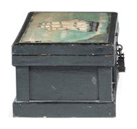 An English Painted Pine Ship Worker’s Tool Chest