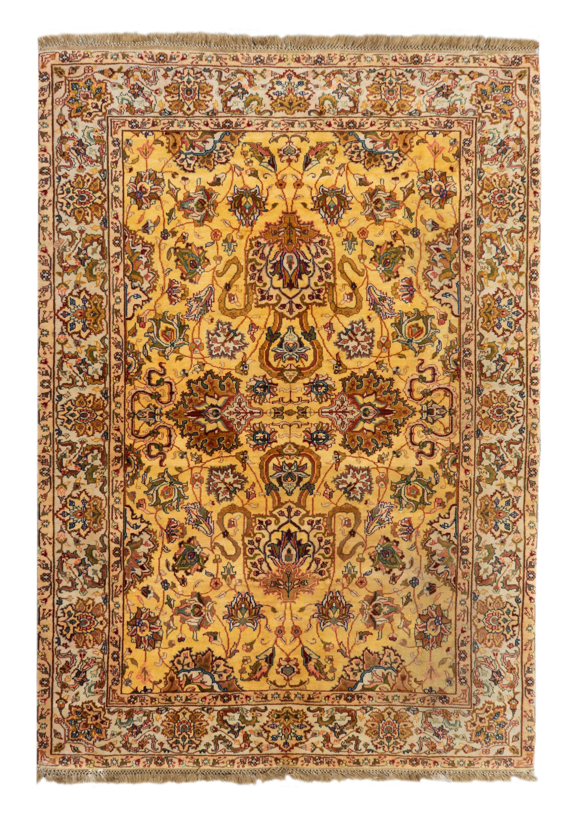 A Persian Design Wool Rug — 20TH CENTURY