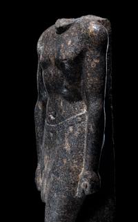 An Egyptian Granite Torso of an Official