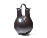 Blackware Pottery Wedding Vase July 1992