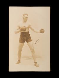 A Group of 22 Original Boxing Photographs Including Joe Louis and Jack Dempsey,