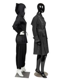 Issey Miyake Ensemble and Coat, 1990s