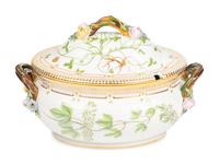 A Royal Copenhagen Flora Danica Porcelain Covered Tureen