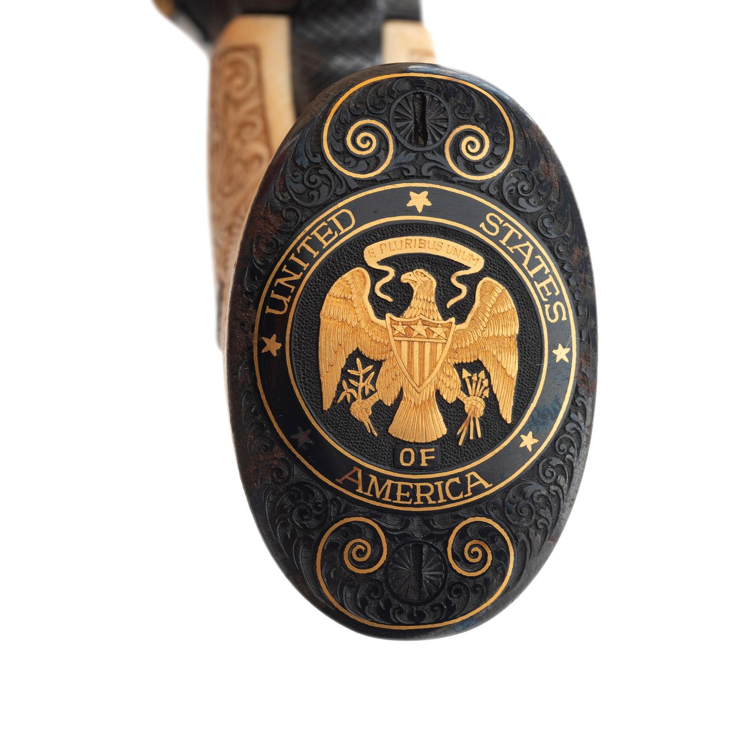 **Colt New Frontier .45 Engraved by Paul Jaeger