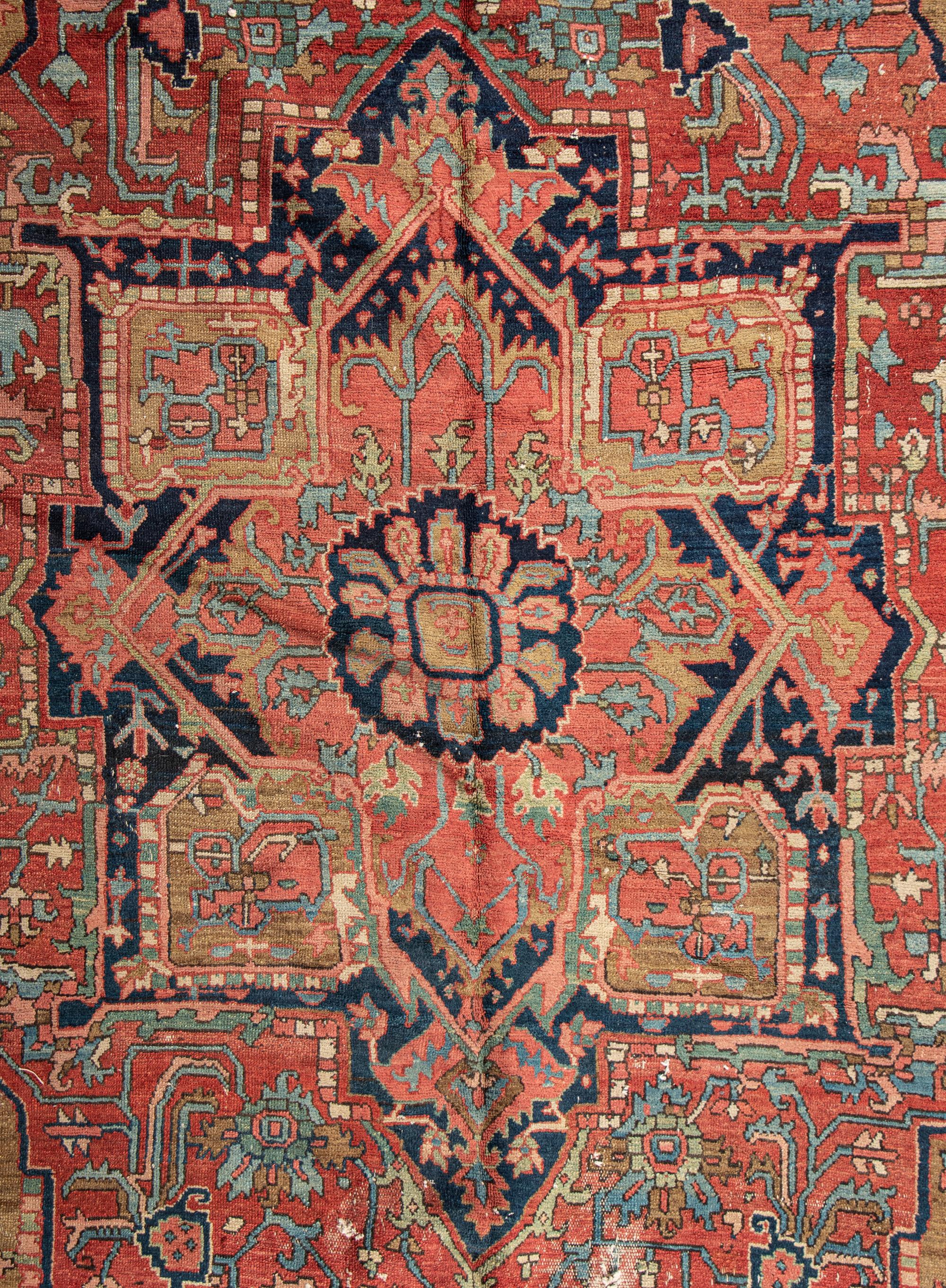 A Serapi Wool Rug