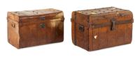 Two Vintage Steamer Trunks