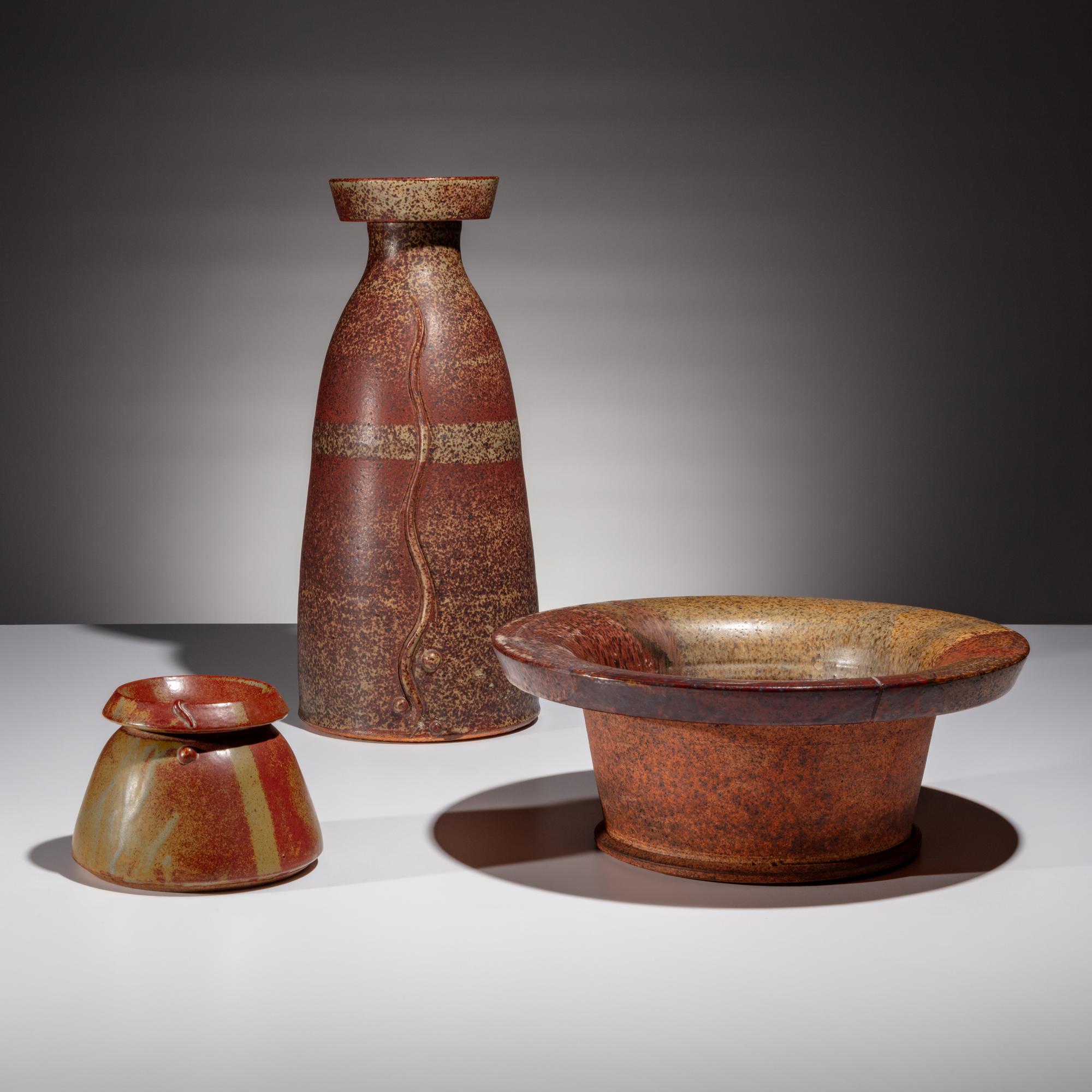 Ted Randall (American, 1914–1985) — Three Ceramic Items
