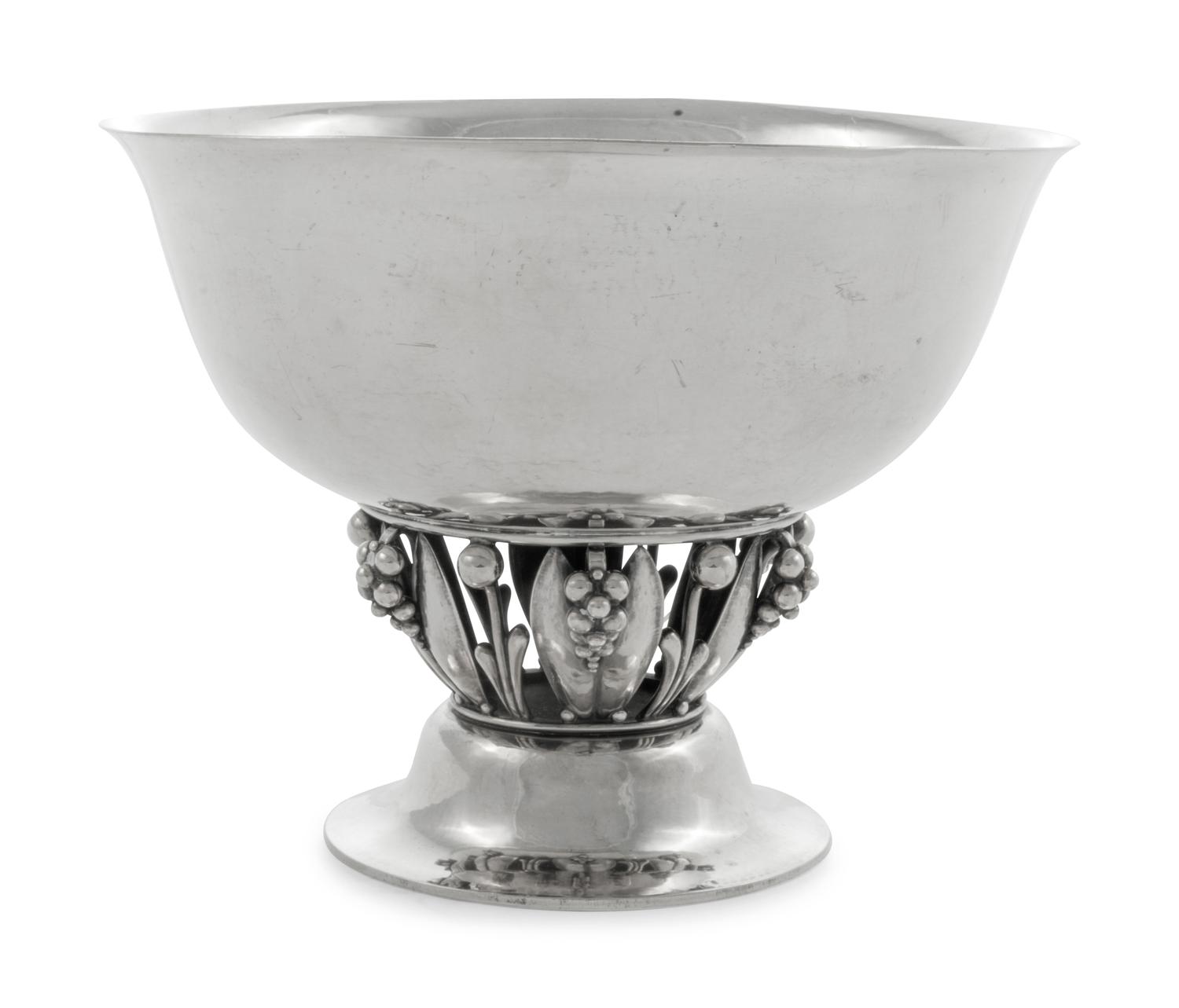 A Georg Jensen Silver Centerpiece Bowl