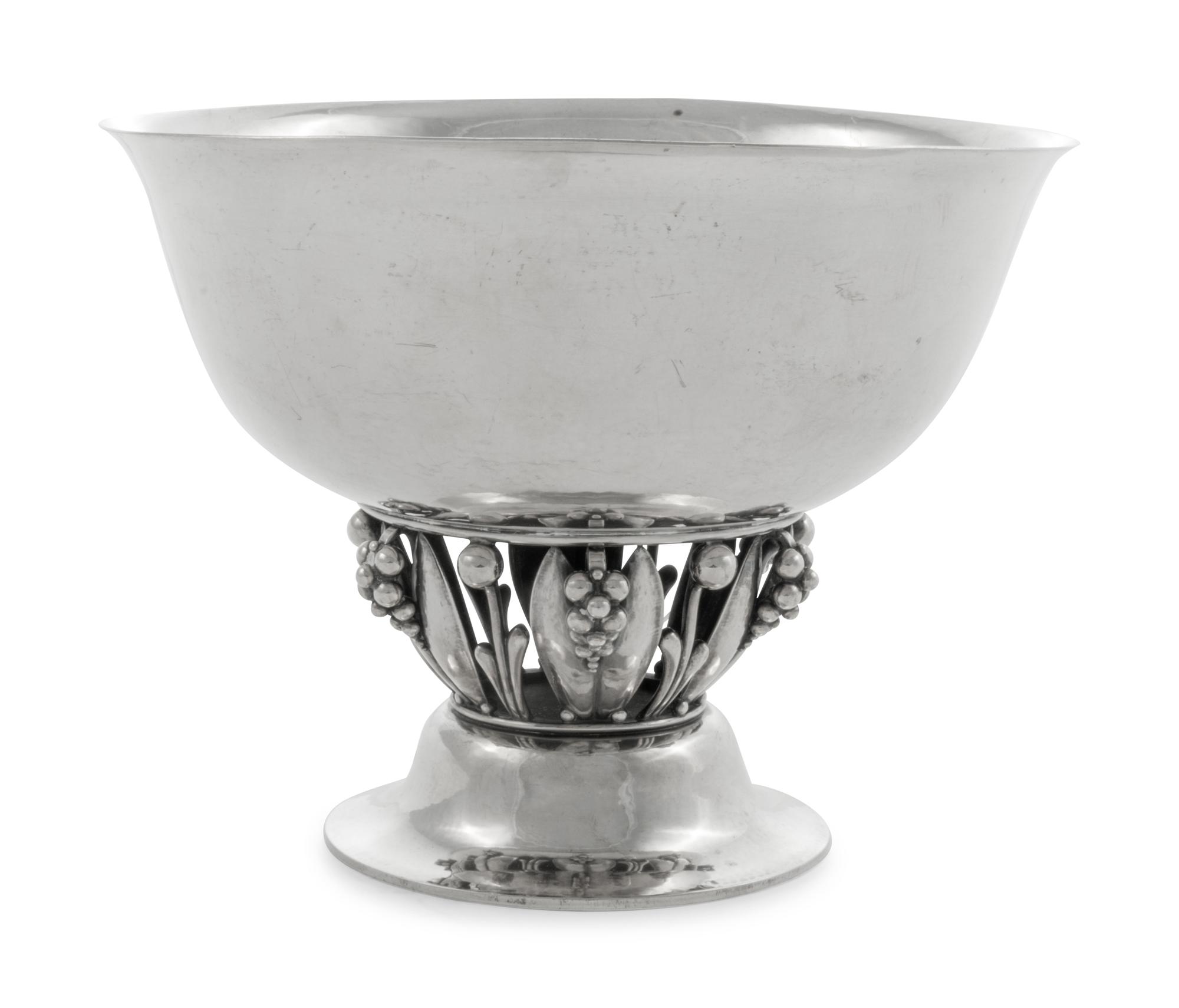 A Georg Jensen Silver Centerpiece Bowl