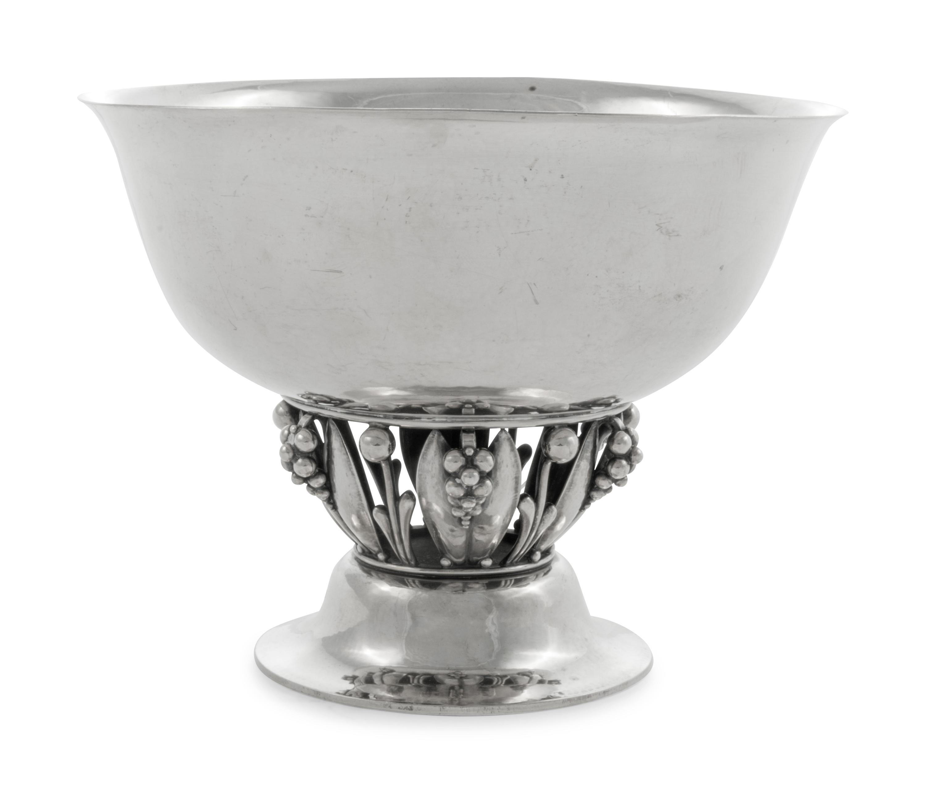 A Georg Jensen Silver Centerpiece Bowl
