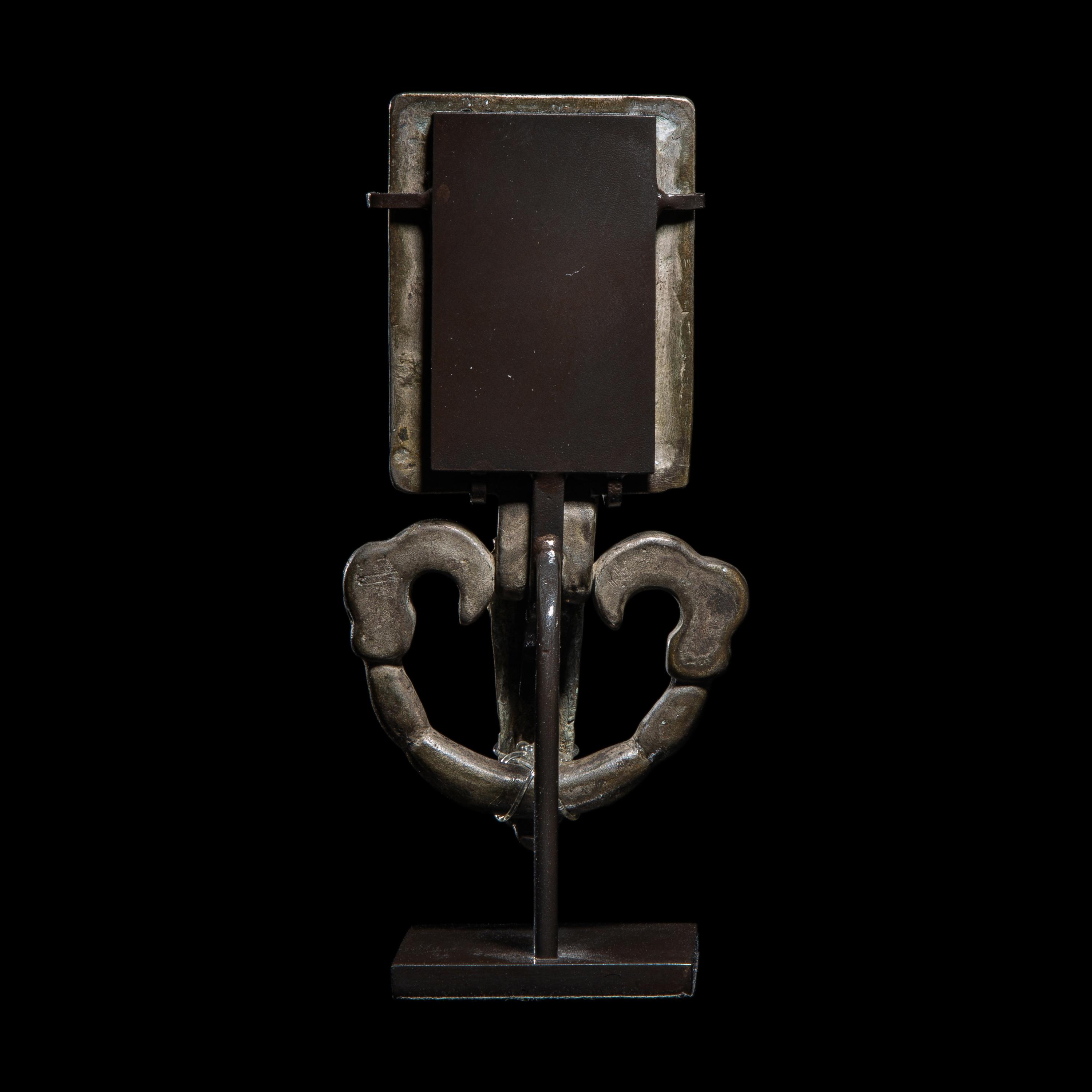 An Ostrogothic Gilt-Silver and Stone Belt Buckle
