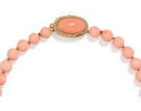 CORAL BEAD NECKLACE