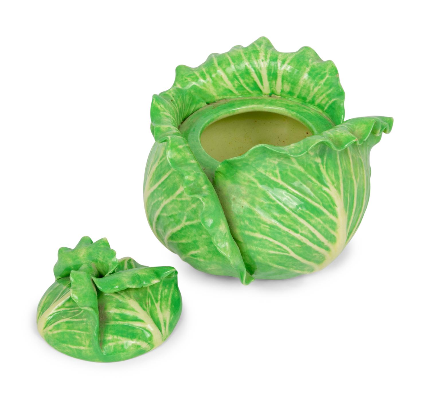 A Dodie Thayer Lettuce Ware Small Tureen