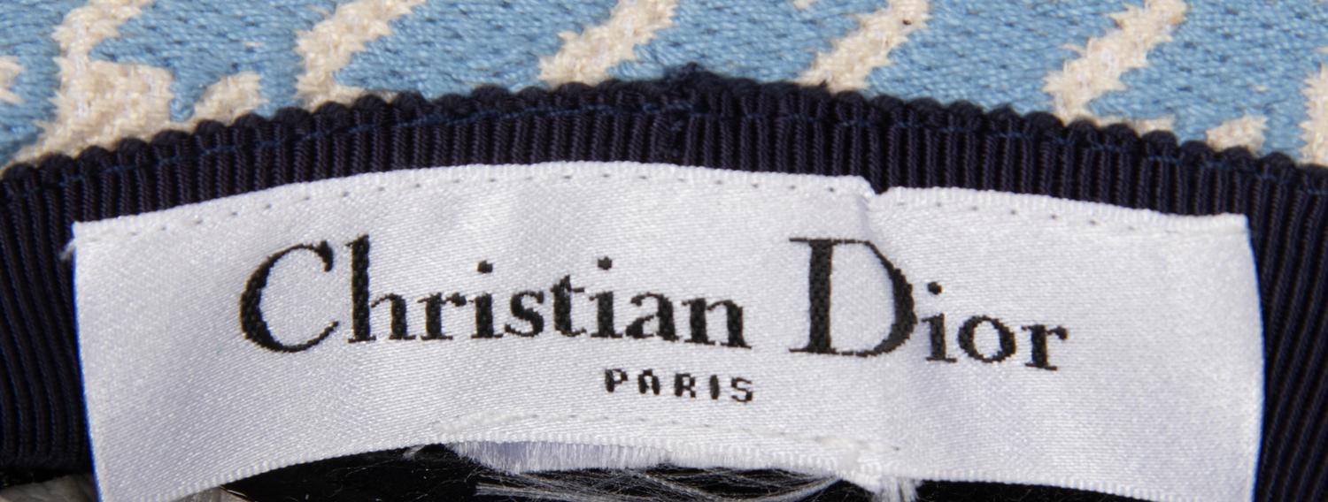 CHRISTIAN DIOR, TWO BUCKET HATS