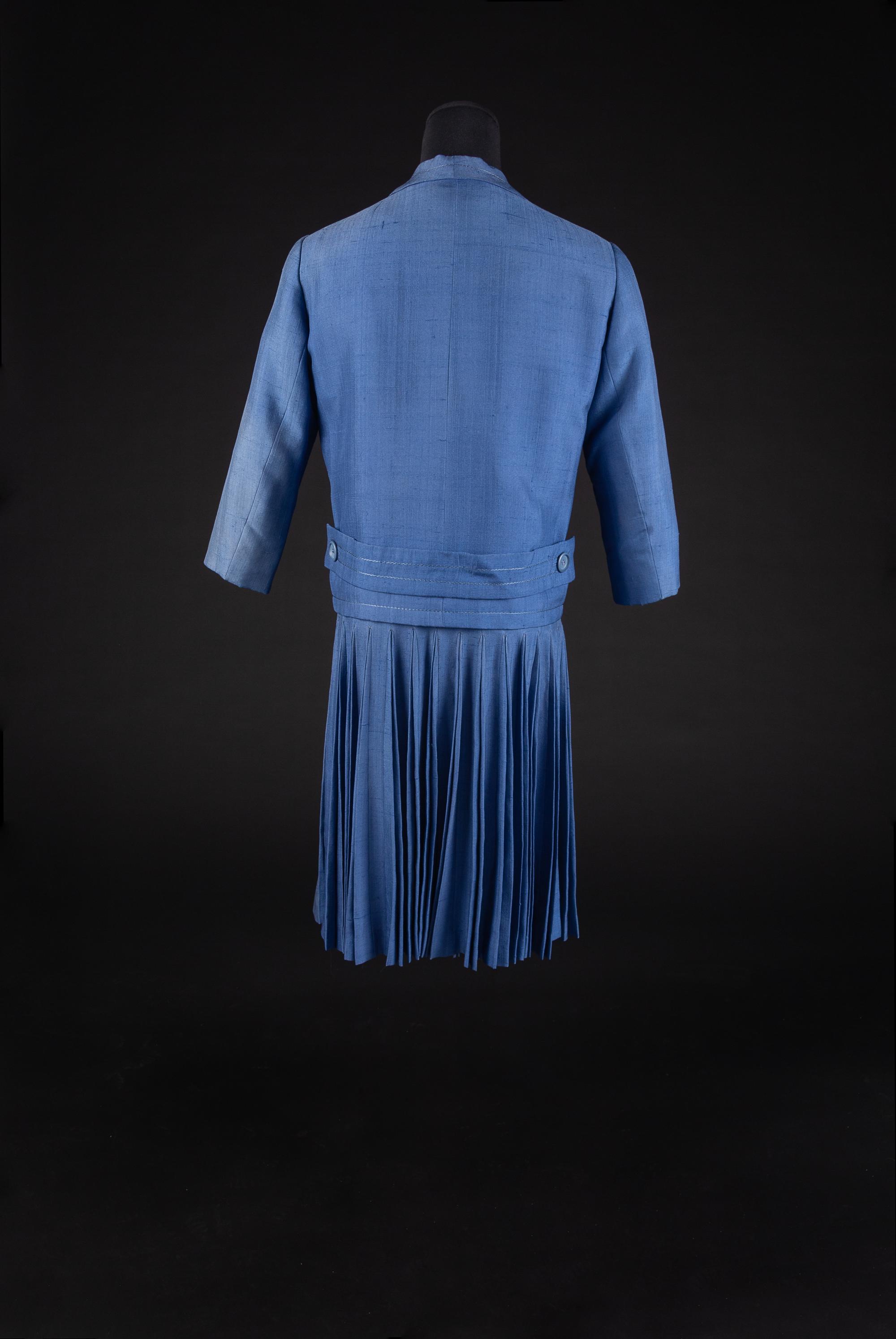 Christian Dior by Marc Bohan Haute Couture Ensemble, Spring-Summer 1961 — Worn by Dame Olivia de Havilland in the 1962 movie ‘Light in the Piazza’. (Lot 7 was worn in the same movie).