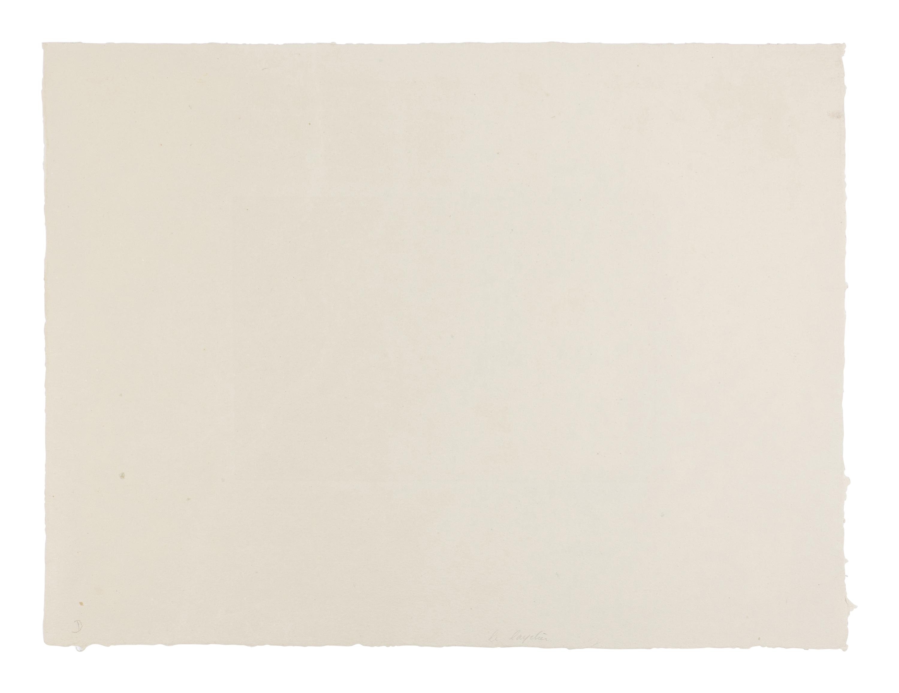 Tardieu, Dame Taride, Taches d'exclamation, Quatre arrondissements, and Le Layetier (5 works), ca. 1982-1990