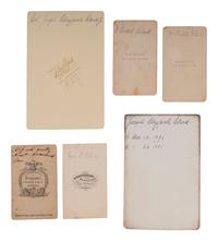 [WESTERN AMERICANA -- CIVIL WAR -- LINCOLN]. Papers of Captain Joseph Claypoole Clark, 4th US Light Artillery, Battery E, WIA Antietam, including frontier and Civil War correspondence, photography, and appointment signed by Lincoln as President.