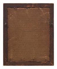 A Reverse Glass Printed and Painted Picture of the Revolutionary War Monument in Lexington, Massachusetts