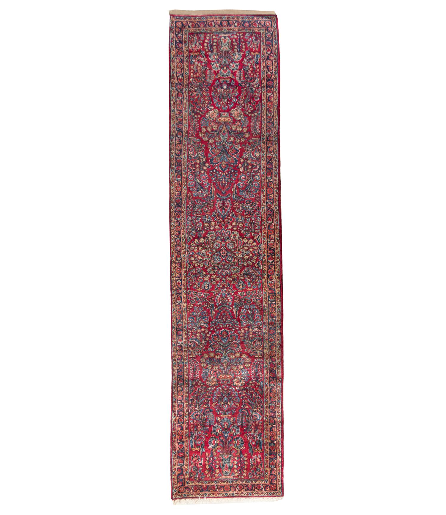 A Sarouk Wool Runner
