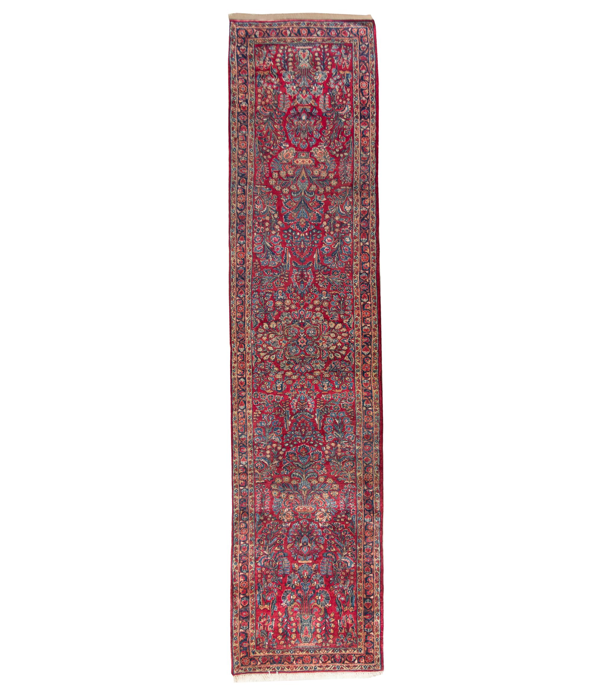 A Sarouk Wool Runner