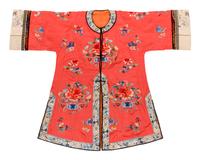 Two Chinese Silk Lady's Robes