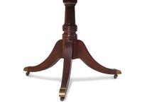 A George III Style Mahogany Double-Pedestal Dining Table