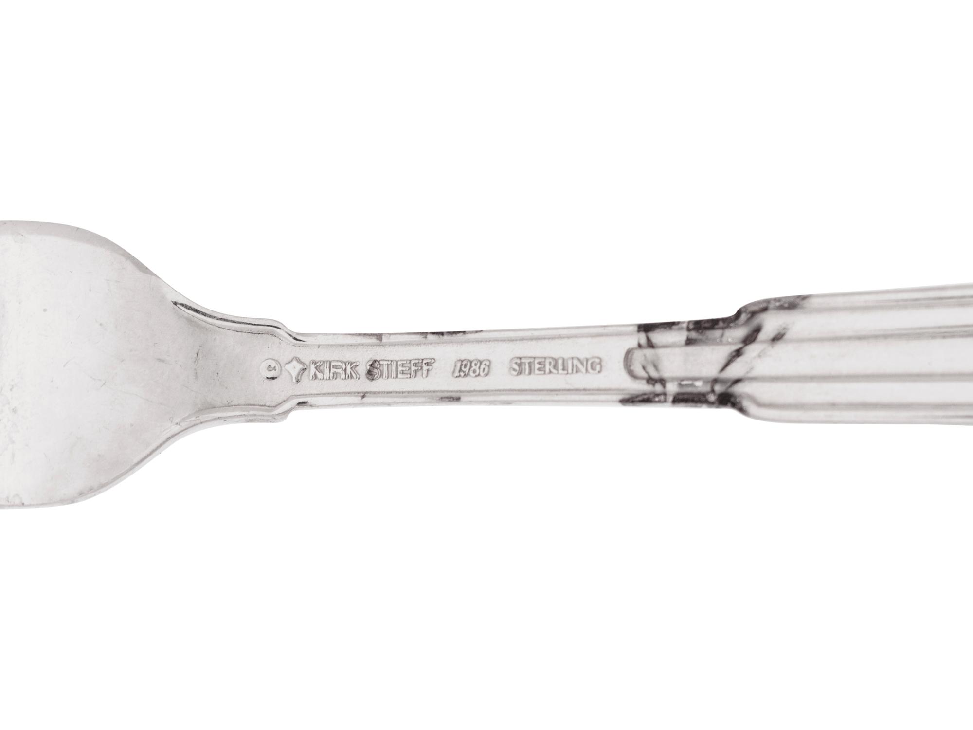 An American Silver Flatware Service