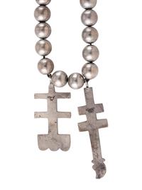 Single-strand Double Cross Necklace