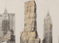 Lower Manhattan Packed Building, 20 Exchange Place, Project for New York, 1973