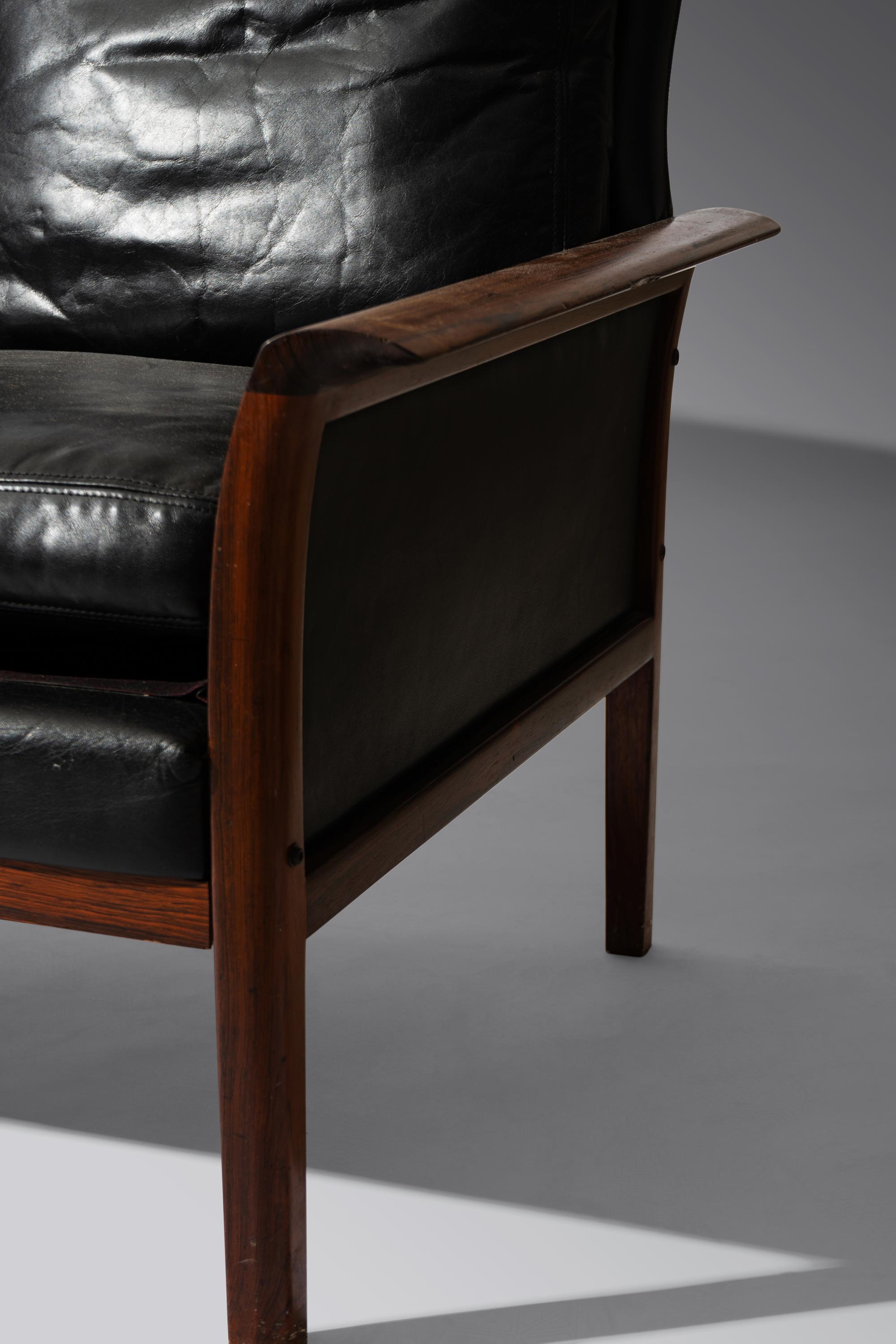 Four-seat sofa, c. 1960 Vatne Møbler, Norway