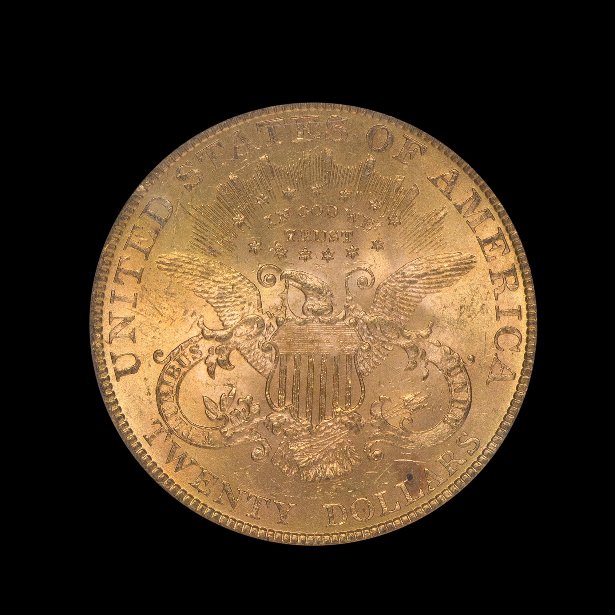 A United States 1890 Liberty Head $20 Gold Coin