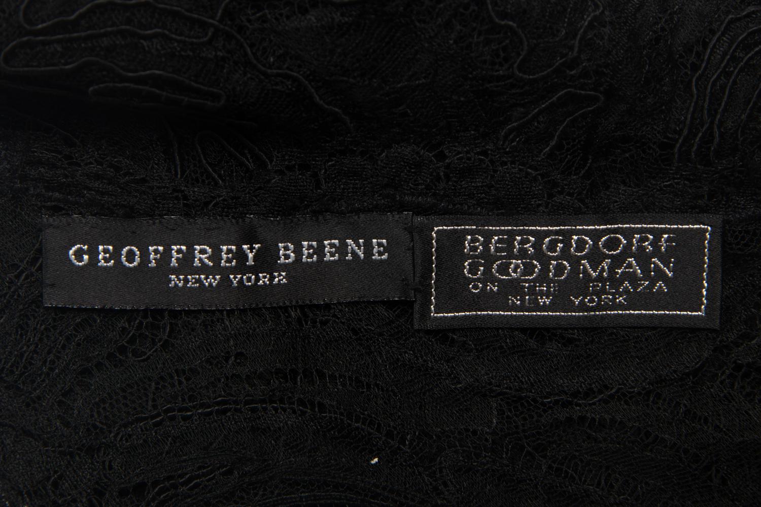 Geoffrey Beene Lace Cocktail Dress and Shawl