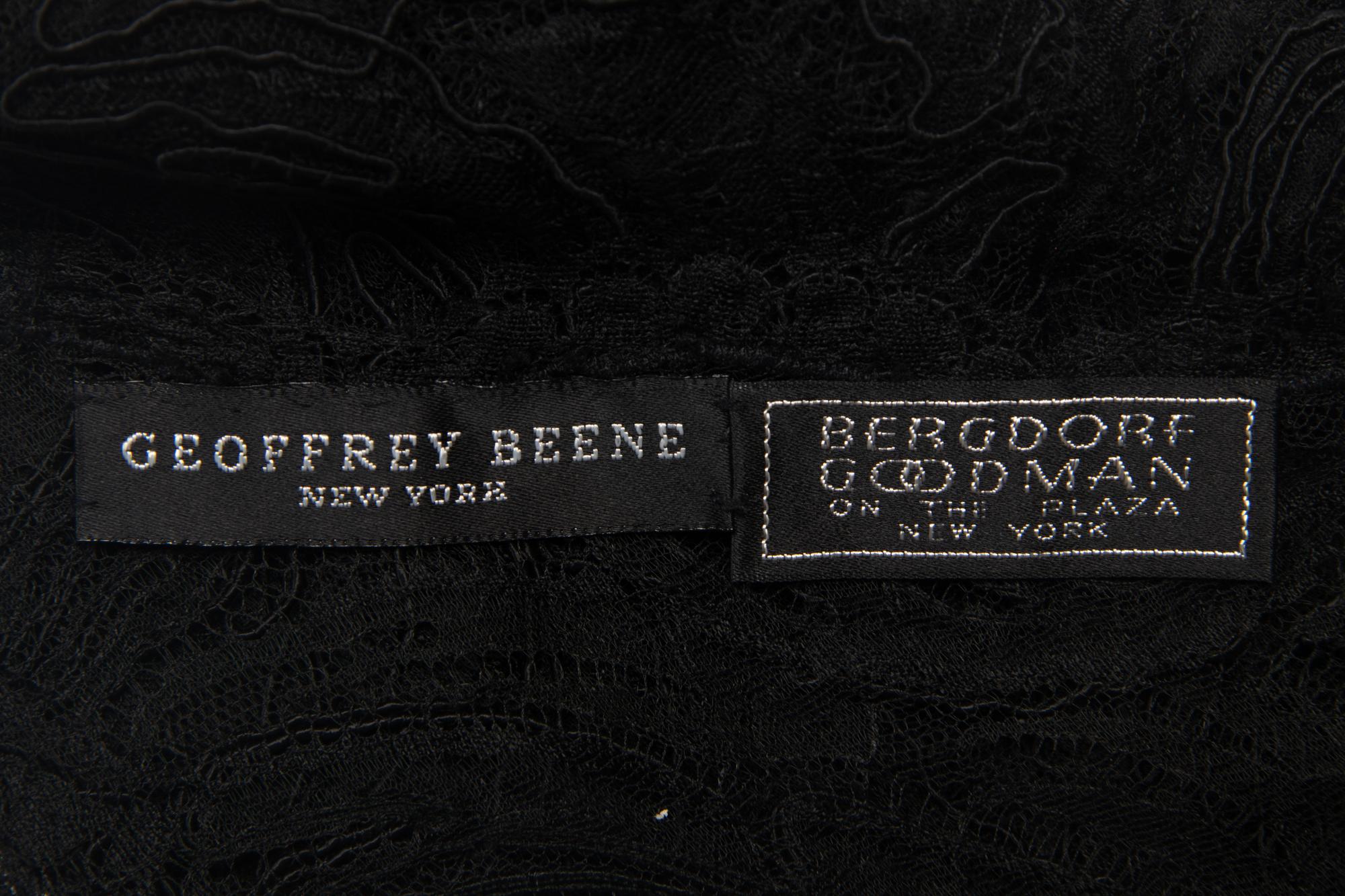 Geoffrey Beene Lace Cocktail Dress and Shawl