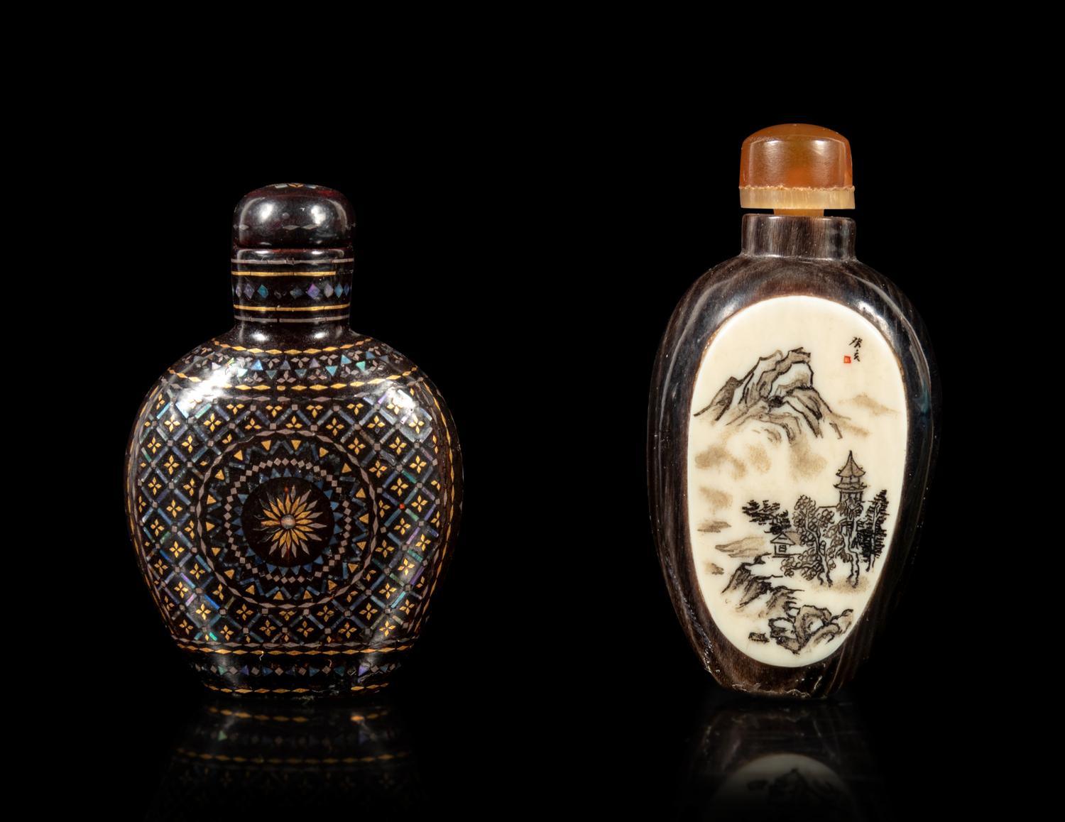 Two Chinese Snuff Bottles