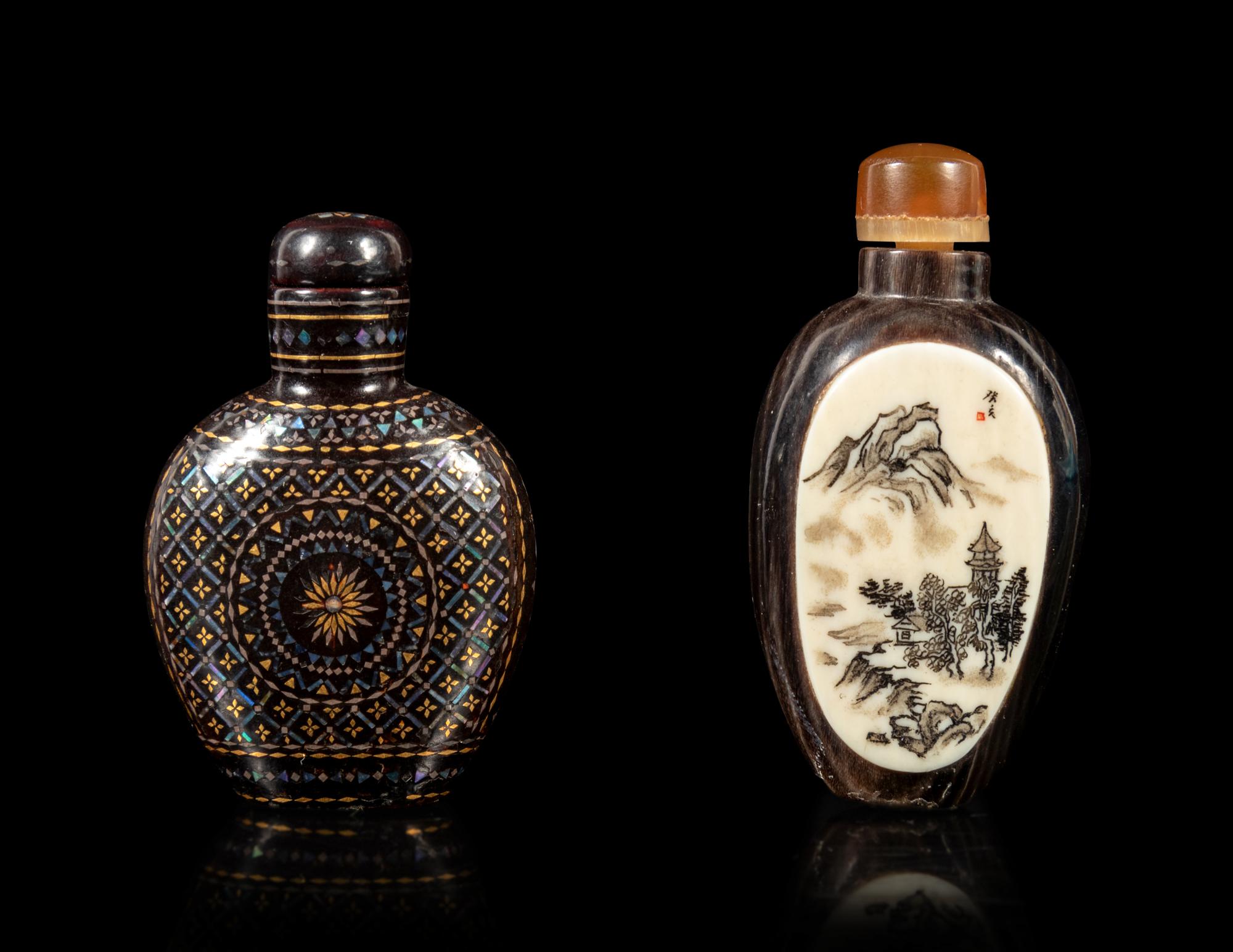 Two Chinese Snuff Bottles