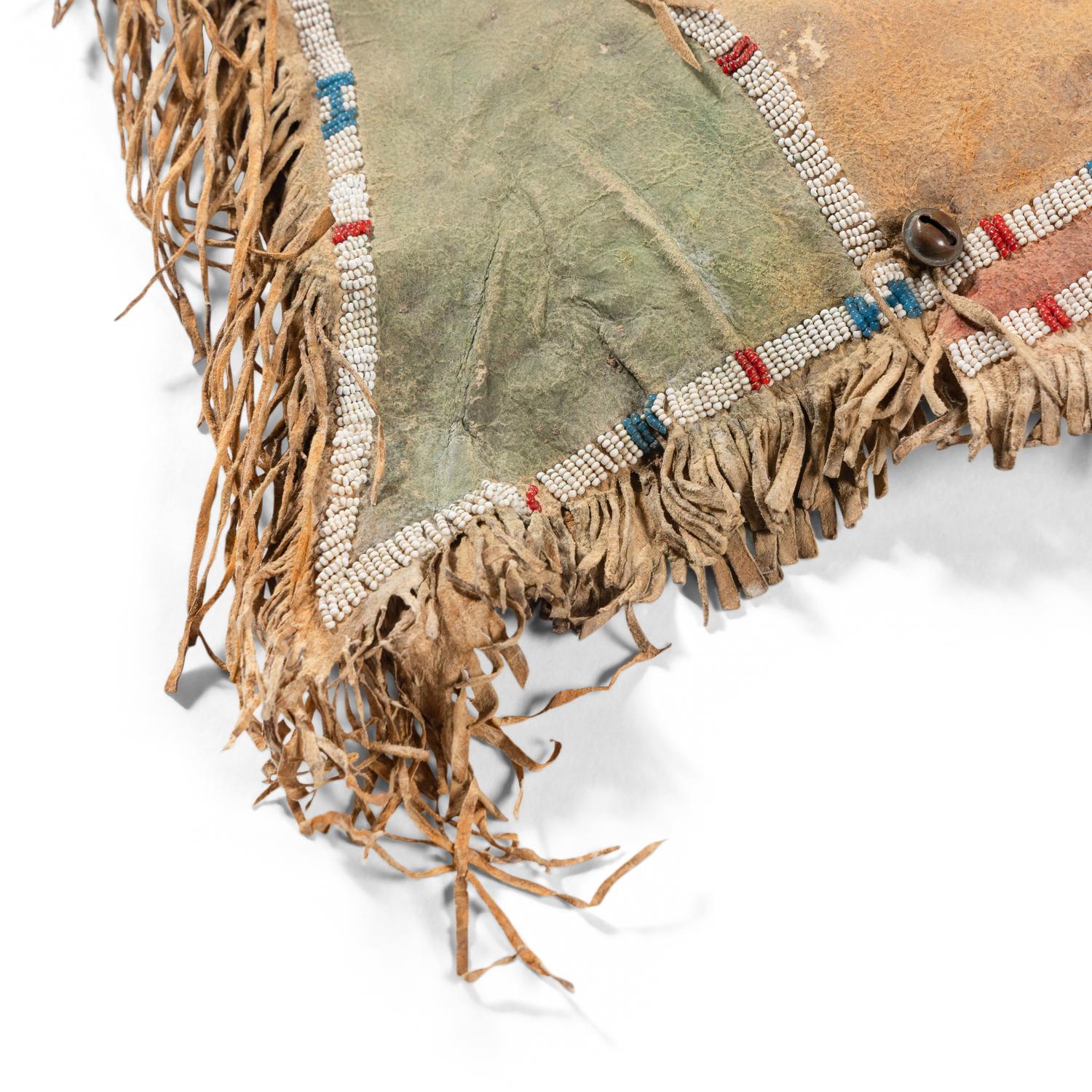 Kiowa Beaded Hide Leggings