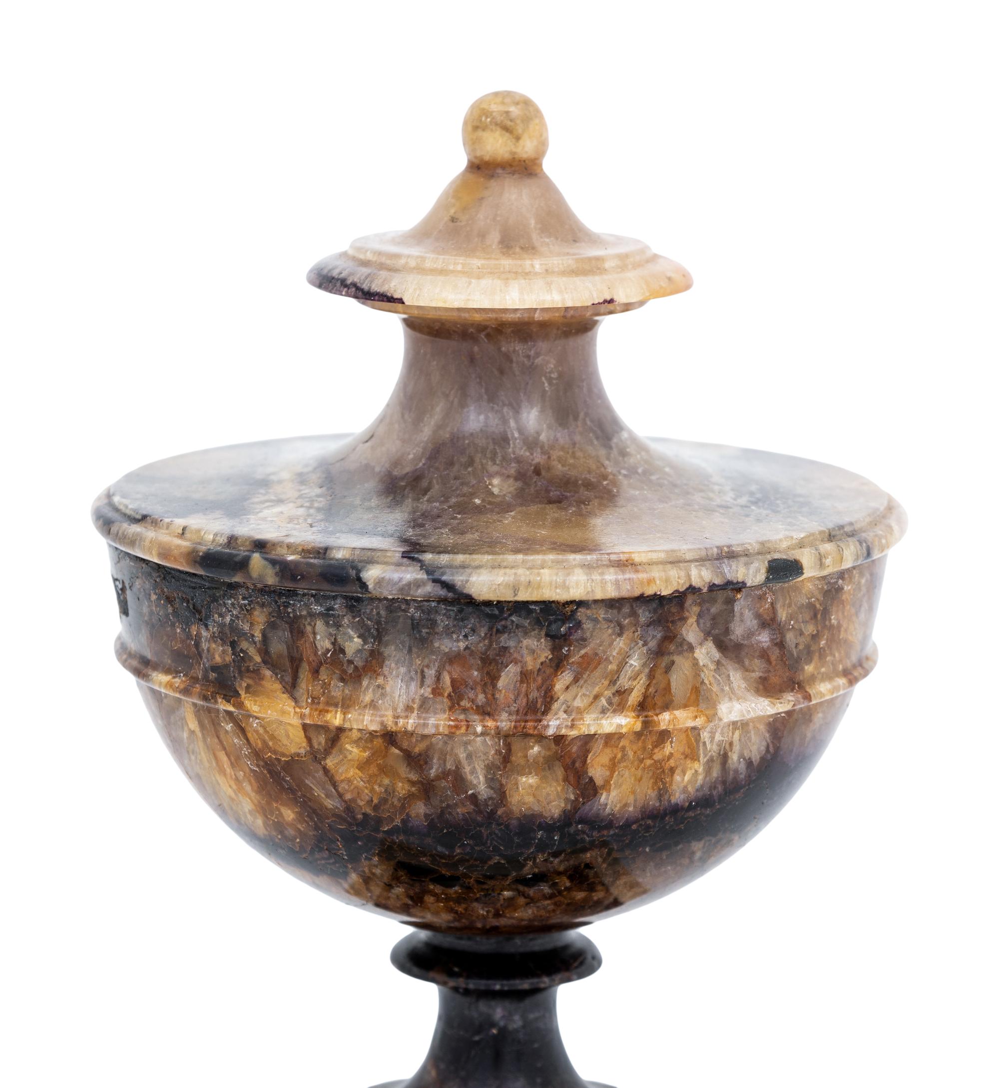 A George III 'Blue John' Urn