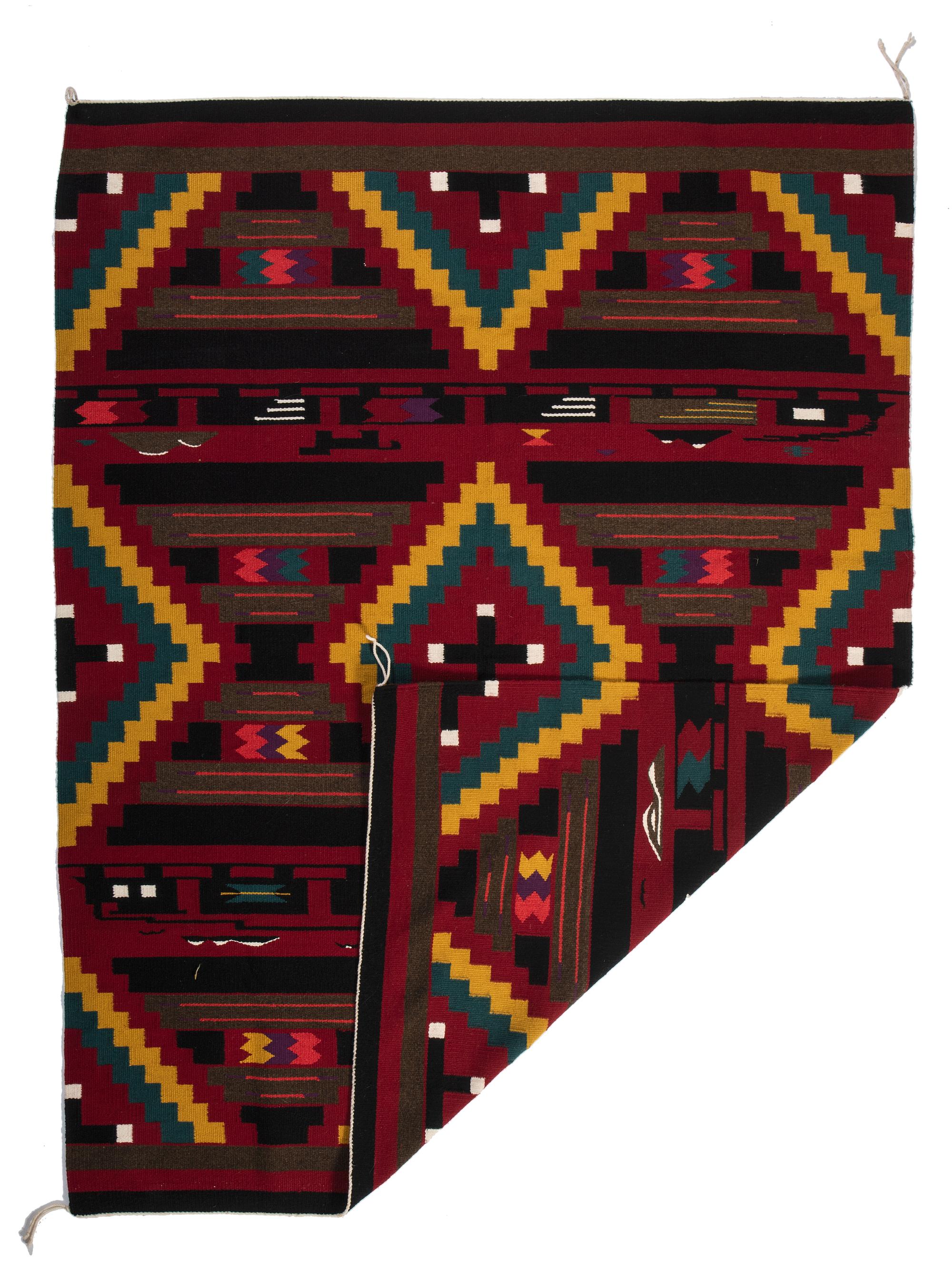 Navajo Third Phase Pattern Revival, With Locomotive