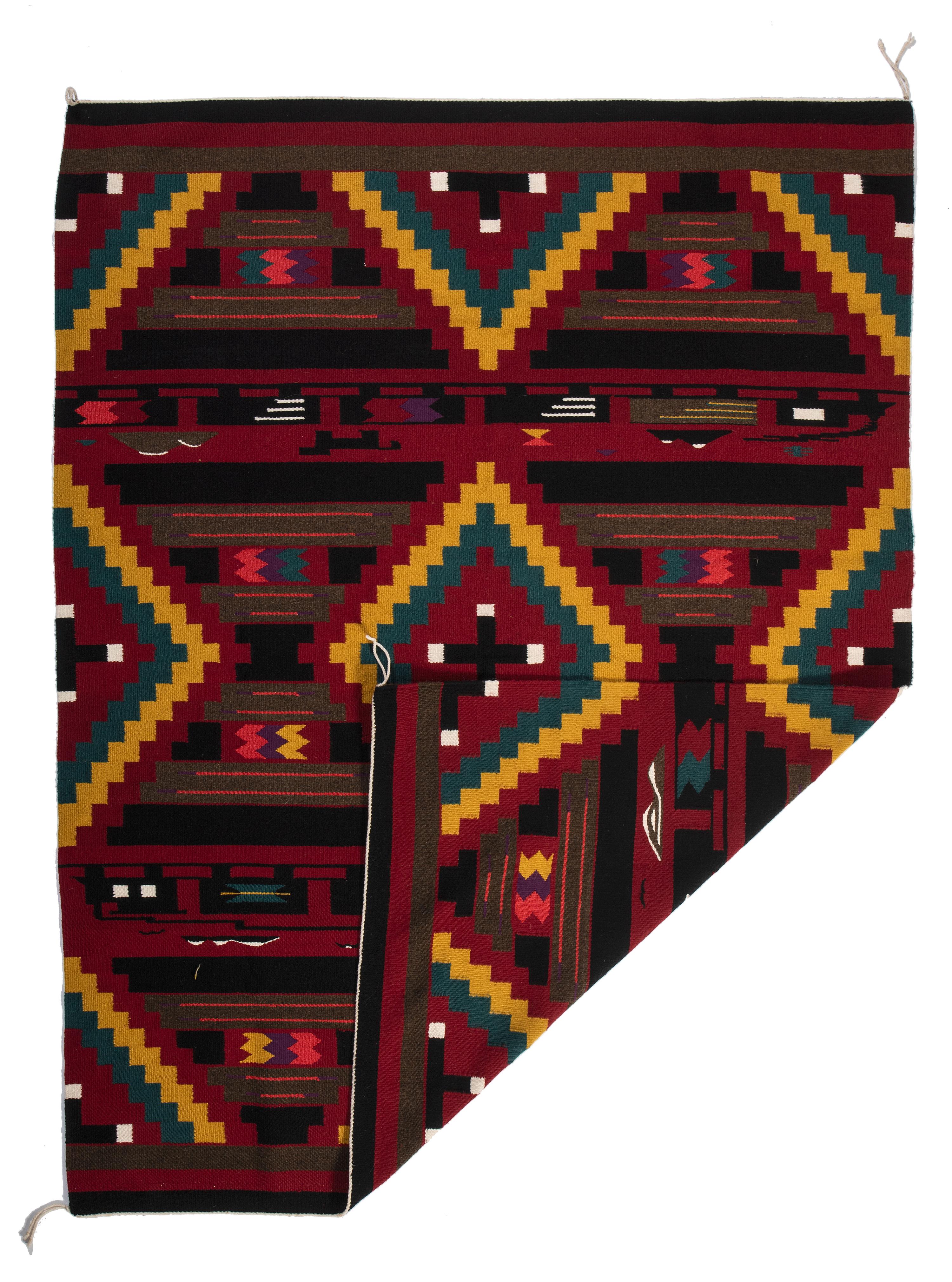 Navajo Third Phase Pattern Revival, With Locomotive